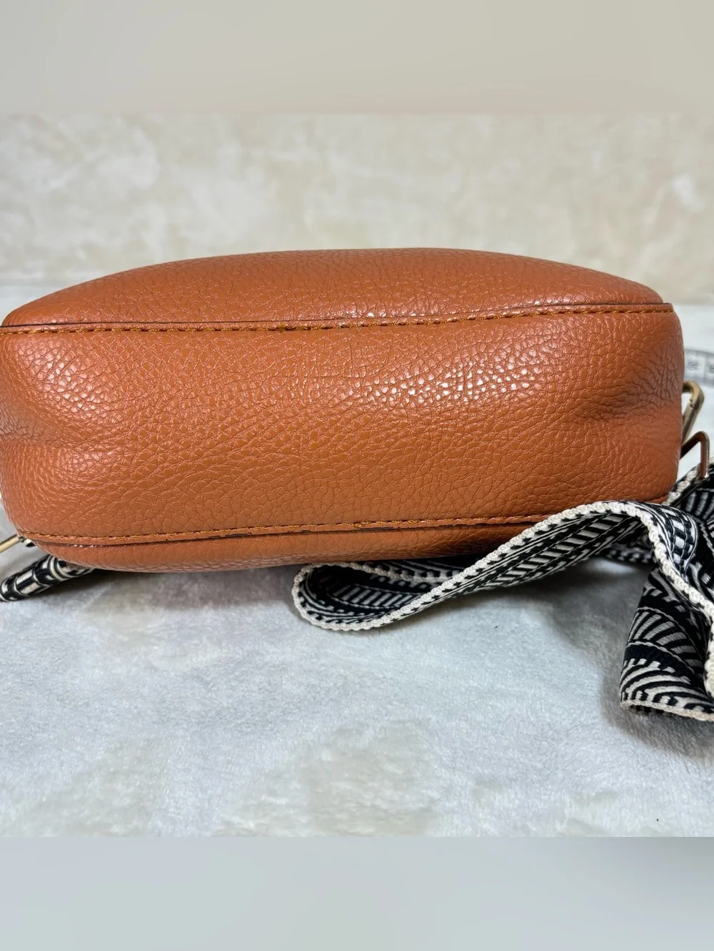 Tory Burch structured pebbled